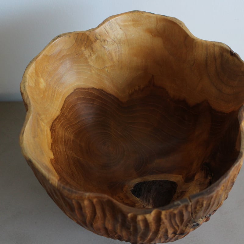 プライウッド・ボウル (チェリー材) ビボル ボウル浅型14×5cm | チェリーテラスオンラインショップ