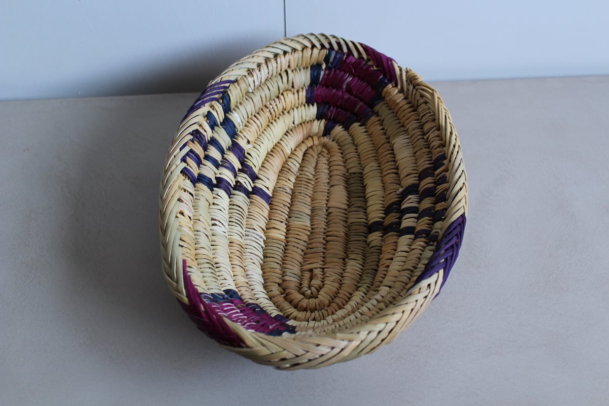 lefz-AS-013 モロッコバスケット オーバル | Leaf Village