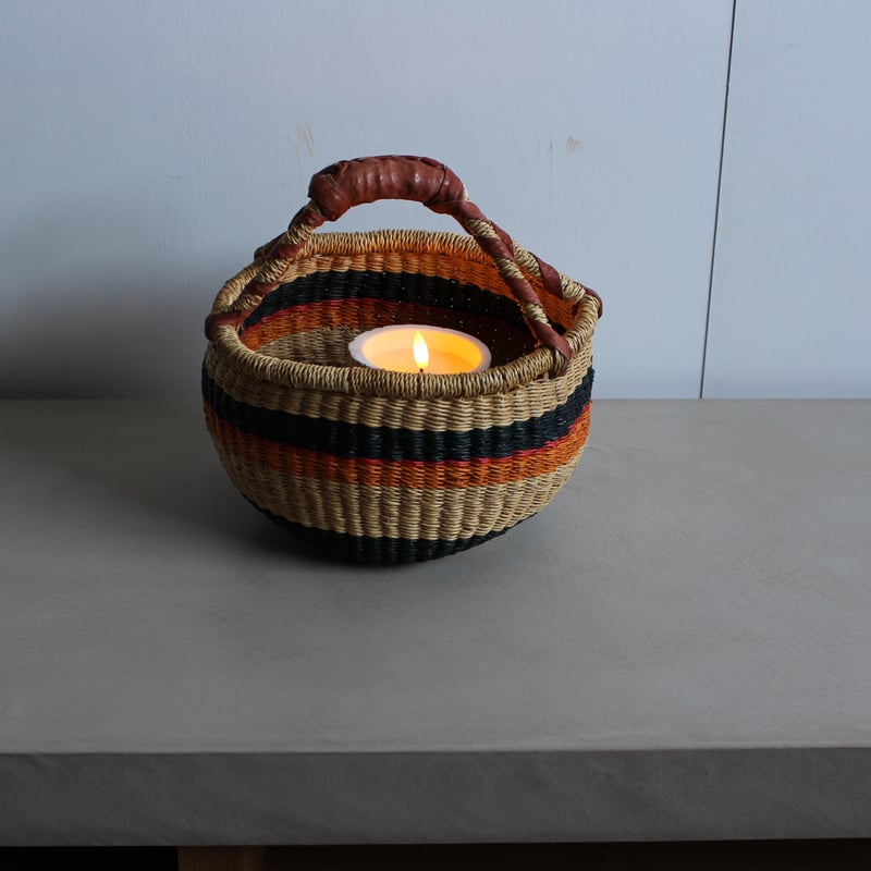 lefz-AS-011-1ブルキナバスケット（black×orange）SS | Leaf V