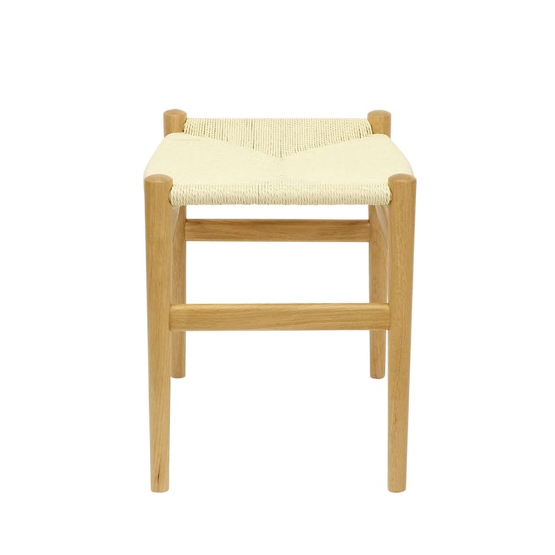 ペーパーコードスツール　オーク Paper cord stool No.01 / ペーパーコードスツール 【1脚入 : 4