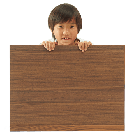 【受注生産】lec-0014　スラントアップ　ウォールナット