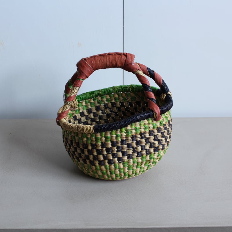 lefz-AS-011-4ブルキナバスケット(green) SS | Leaf Village
