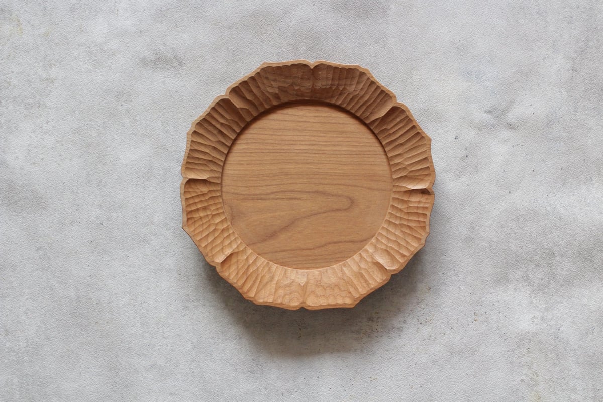 【新品未使用】　濵端弘太　盤皿　プレート lefz-hk-01 濱端弘太さんの花皿 | Leaf Village