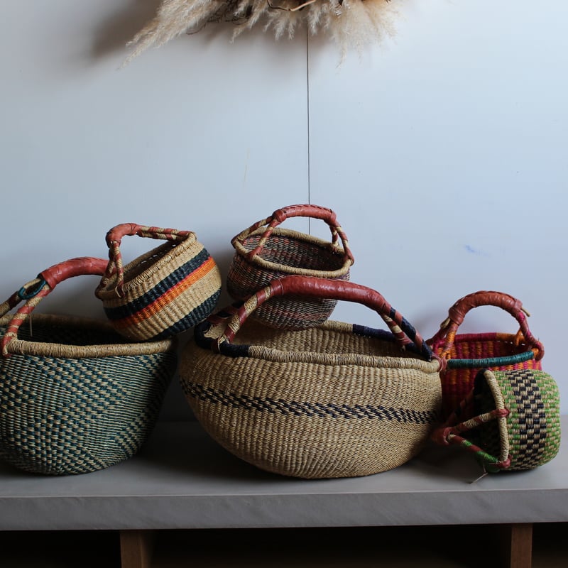 lefz-AS-011-1ブルキナバスケット（black×orange）SS | Leaf V