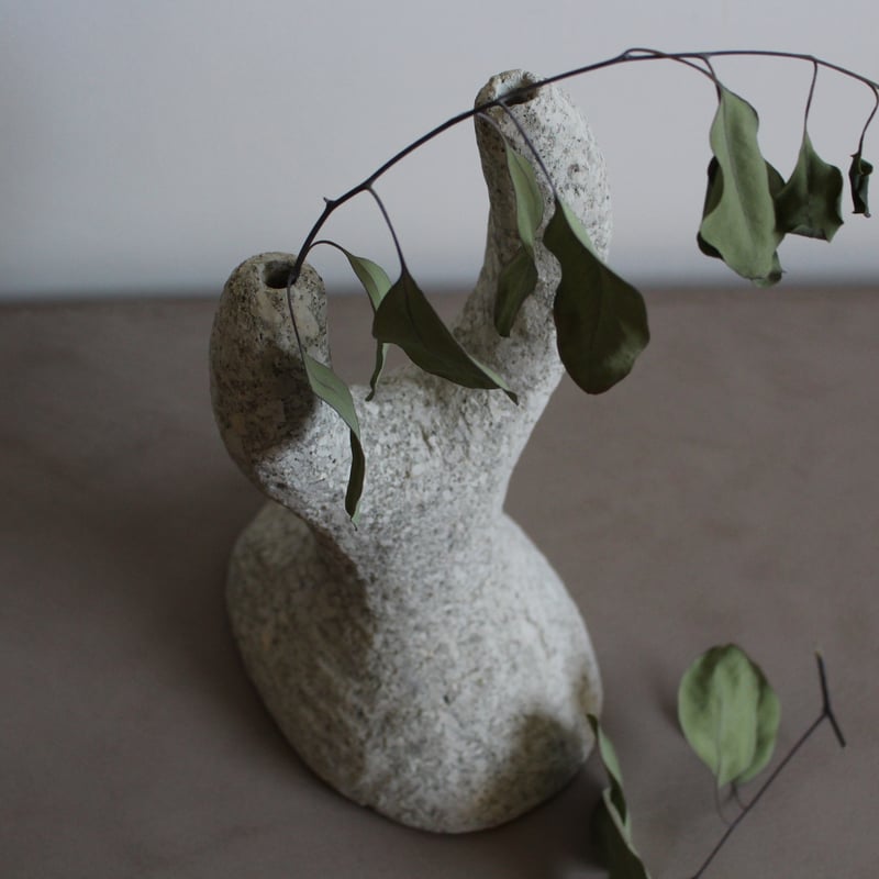 lefz-Tr-005A 石灰岩のオブジェ・ドライスタンド | Leaf Village