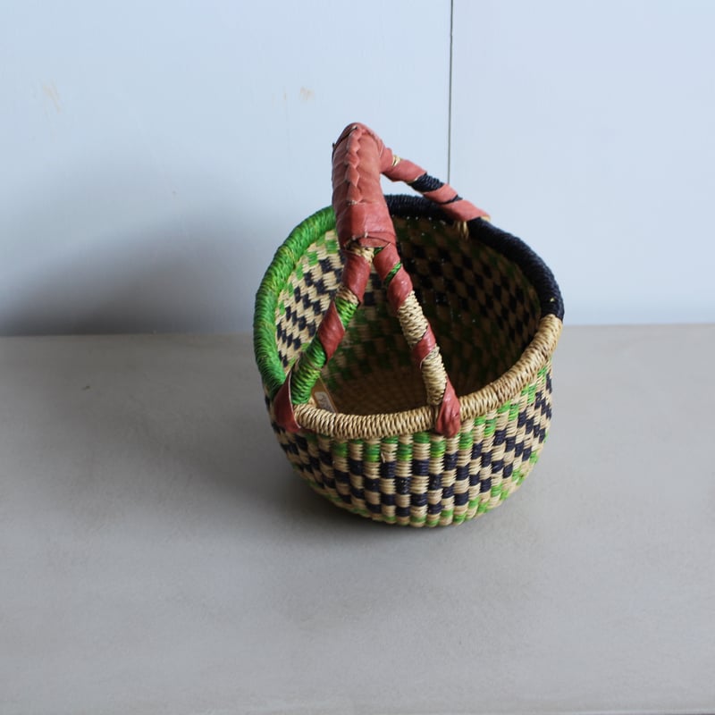 lefz-AS-011-4ブルキナバスケット(green) SS | Leaf Village