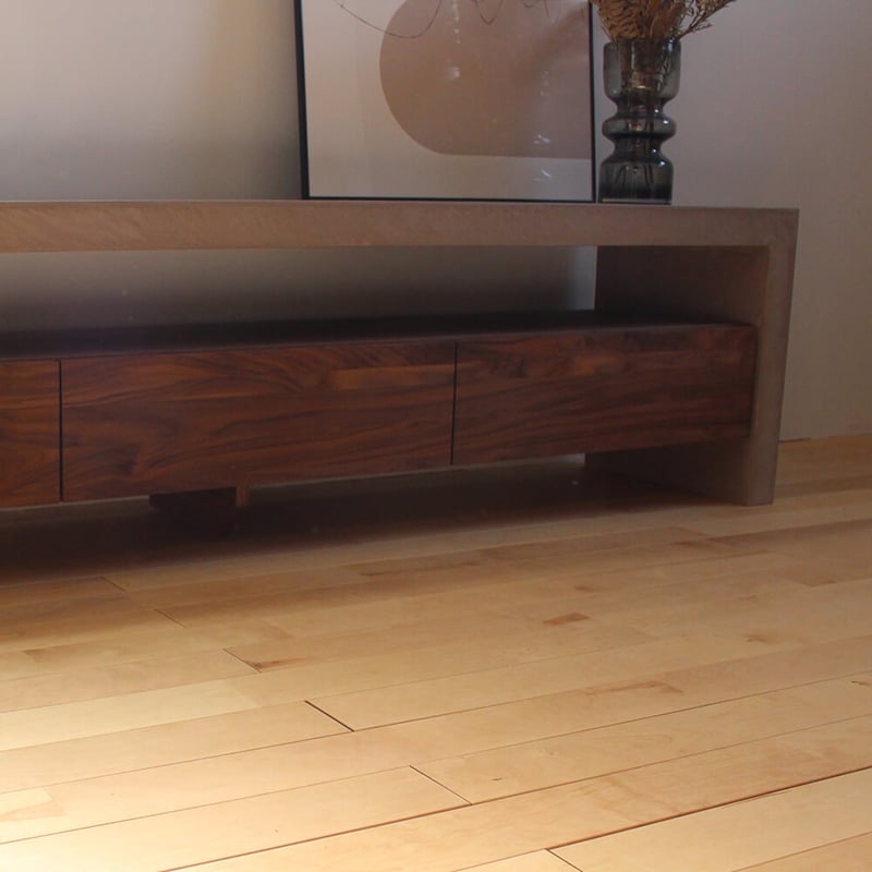 現品限り アッシュグレイ02 TVボード1920 ウォールナット