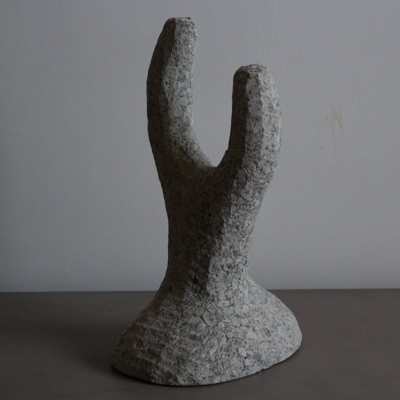 光沢のある石のインテリアオブジェ lefz-Tr-005A 石灰岩のオブジェ・ドライスタンド | Leaf Village