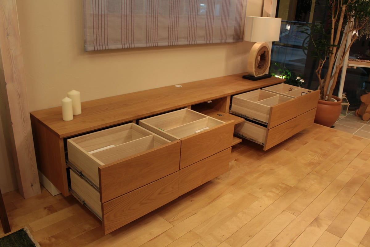 Ｗ2500ＴＶボード オーク材 現品のみ対象 Lv-tblf-ok W2500TVボード オーク材 | Leaf Village