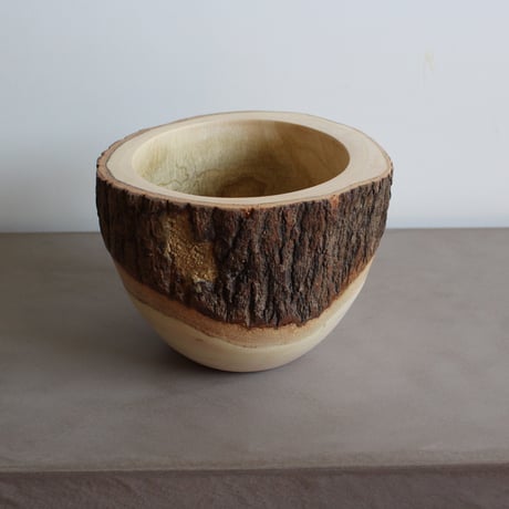 銘木(花瓶付き) MYK：FLOWER VASE - sasae（S）【瓦】【花瓶】【花器