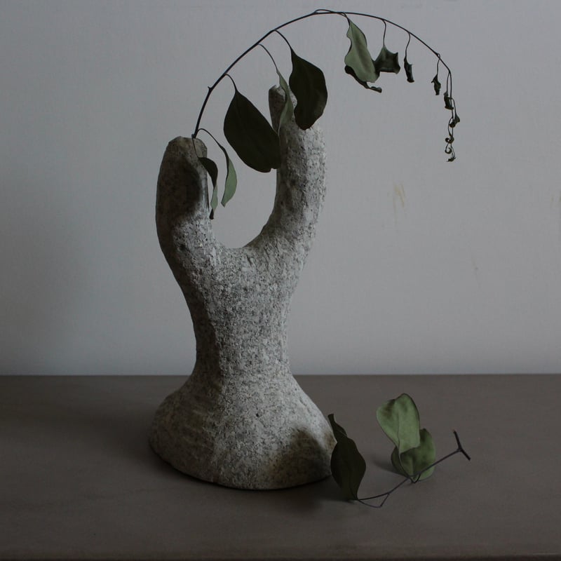 lefz-Tr-005A 石灰岩のオブジェ・ドライスタンド | Leaf Village