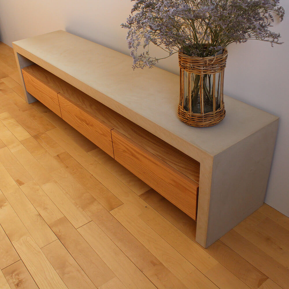 テレビボード　ベージュ テレビボード テレビ台 210 TAUPE トープ くすみ グレー