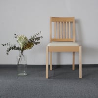 現品のみ対象　リーブス　ダイニングチェア　ビーチ材