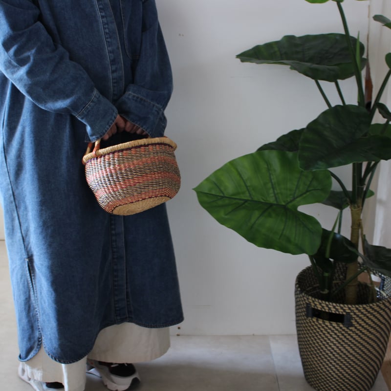 lefz-AS-011-1ブルキナバスケット（black×orange）SS | Leaf V