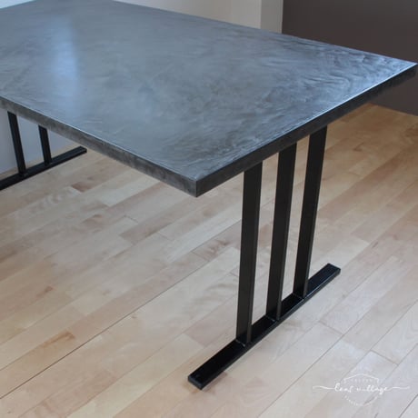 モールテックス ダイニングテーブル ASHGRAY"38" 脚TYPE:C脚  1400/850