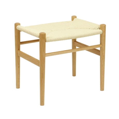 リボーンスツール オーク×ナチュラルペーパーコード