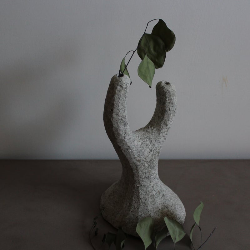 lefz-Tr-005B 石灰岩のオブジェ・ドライスタンド | Leaf Village