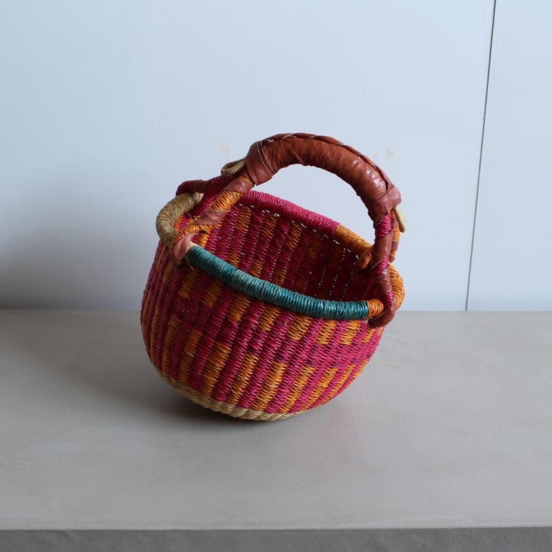 lefz-AS-011-2 ブルキナバスケット(pink×orange) SS | Leaf