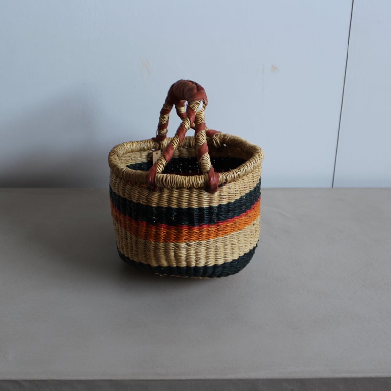 lefz-AS-011-1ブルキナバスケット（black×orange）SS | Leaf V