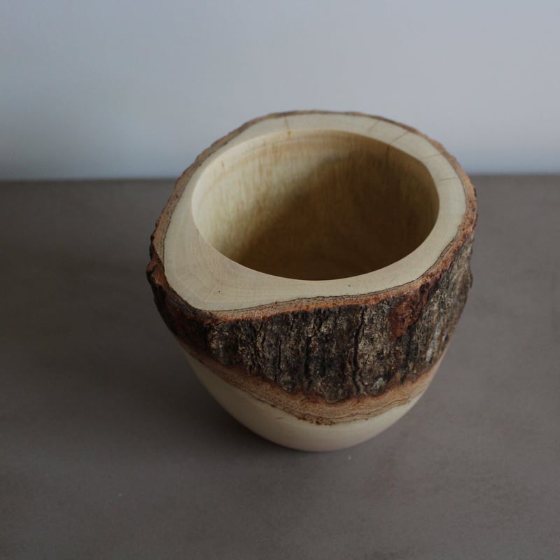 lefz-Tr-006B マンゴーウッドのウッドポット（小） | Leaf Village