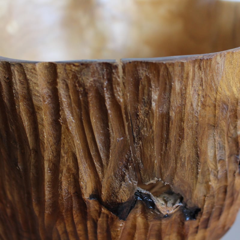 lefz-Az-012 チーク材ウッドボウル | Leaf Village
