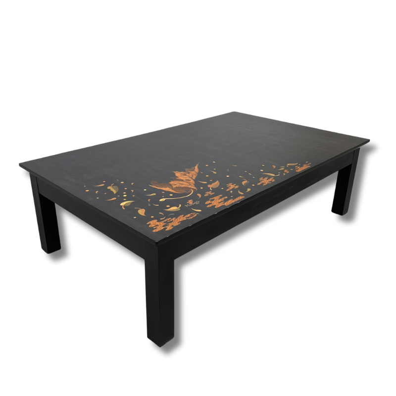 象嵌ローテーブル バーズアイ・メープル リビングテーブル | APIS NET SHOP