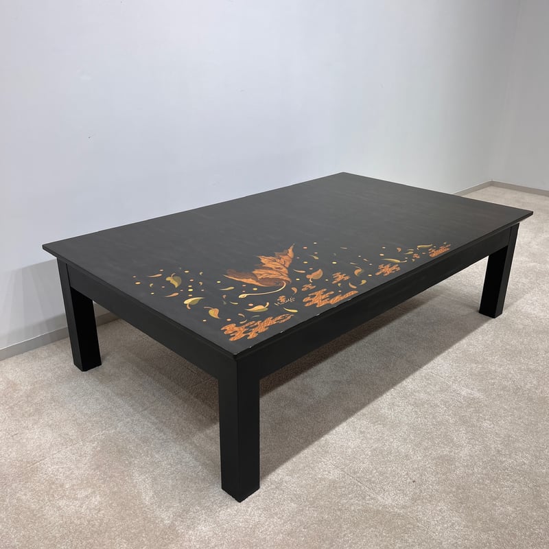 象嵌ローテーブル バーズアイ・メープル リビングテーブル | APIS NET SHOP