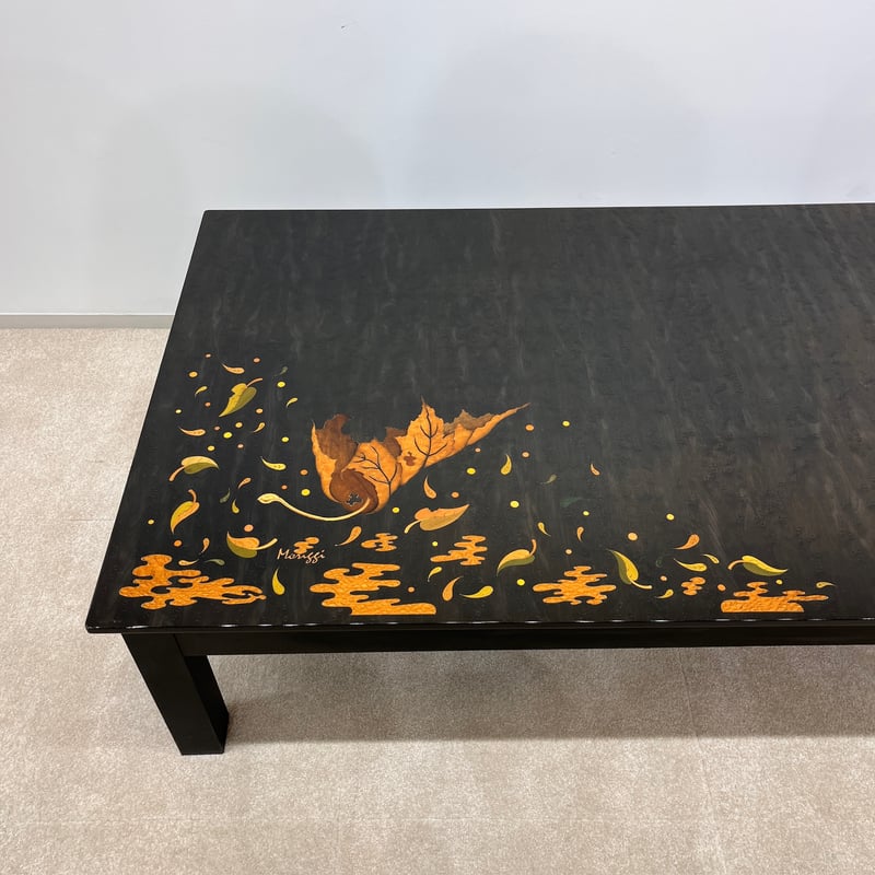 象嵌ローテーブル バーズアイ・メープル リビングテーブル | APIS NET SHOP