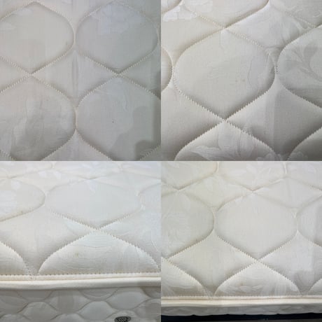 シングルベッド　SILIK　ART.701　06クラック仕上げ　マットレス/スプリング込　ロココ 白家具