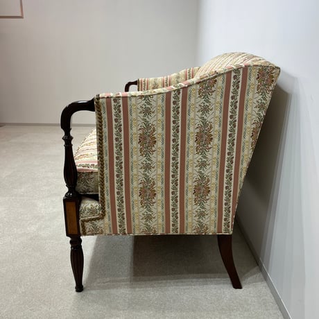 ソファ３P　ヒッコリーチェア Hickory Chair Co Mahogany Sofa アメリカ製