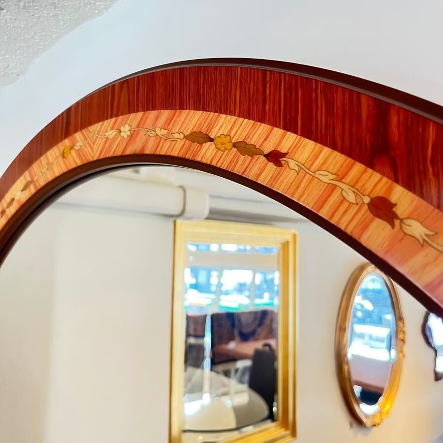 か*ら様 MARCONI ARTE 壁掛け鏡 長方形　ミラー　鏡　イタリア家具 MARCONI 】壁掛けミラー | APIS NET SHOP