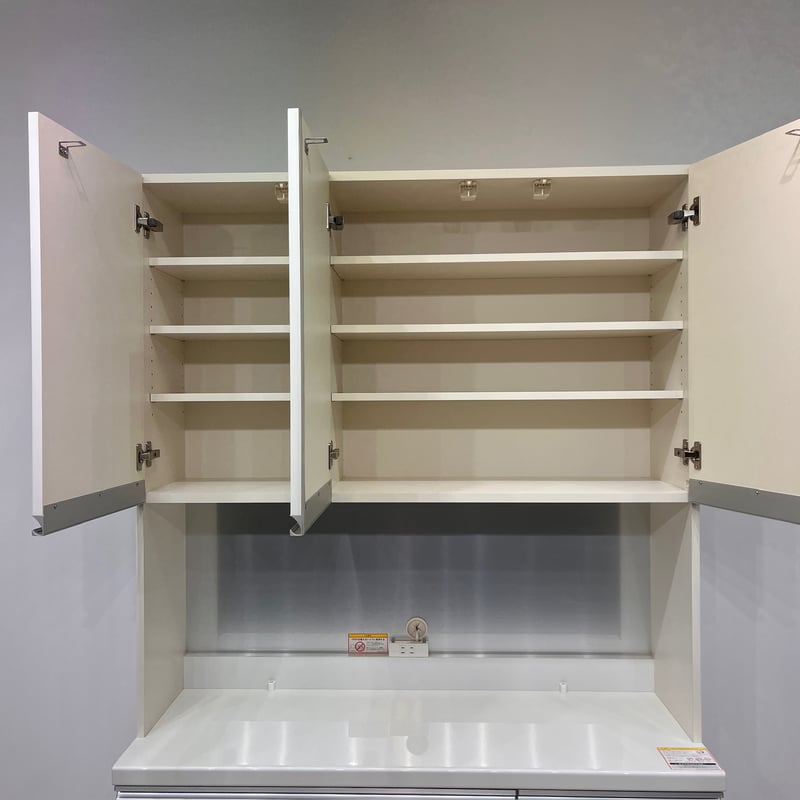 【送料込】パモウナ　食器棚　パールホワイト 送料込】パモウナ 食器棚 パールホワイト 商品情報に新商品の食器棚