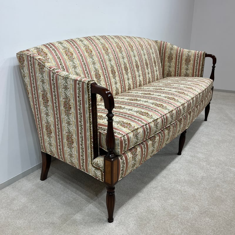 ソファ3P ヒッコリーチェア Hickory Chair Co Mahogany Sofa ア