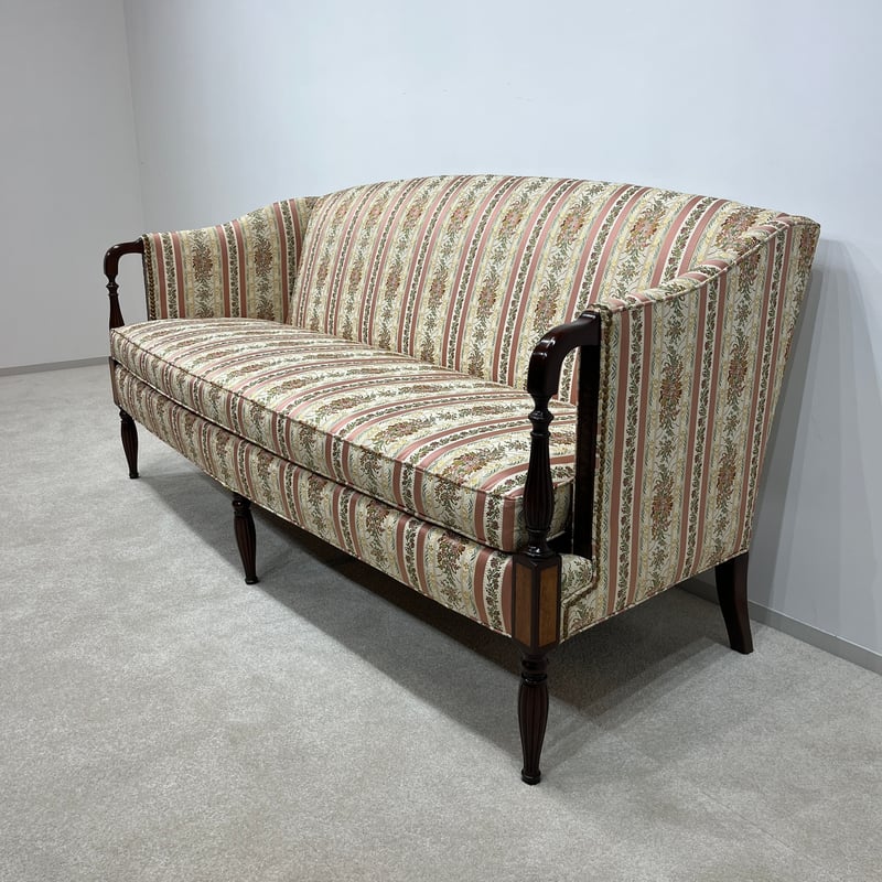 ソファ3P ヒッコリーチェア Hickory Chair Co Mahogany Sofa ア
