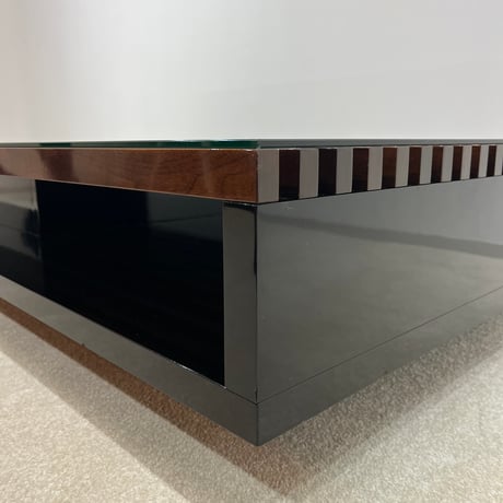 センターテーブル　モリシゲ MORISHIGE レクト 幅150 ガラスTOP付