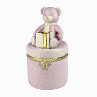 VILLARI ミニ・テディベア ボックス  ピンク
