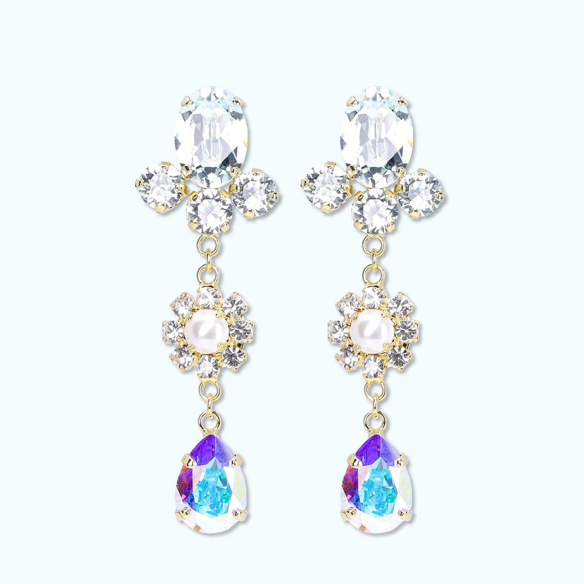 Citron Bijoux シトロンビジュー イヤリング ドロップ 日本製 Mini 