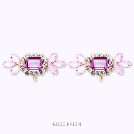Candy Bijoux Earrings -ROSE PRISM-