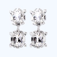 Metis Earrings -CRYSTAL-