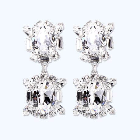 Metis Earrings -CRYSTAL-