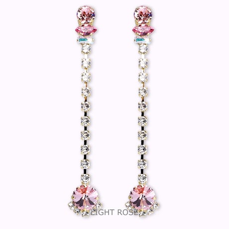 Air Earrings -LIGHT ROSE-