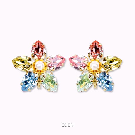 Flower Earrings -EDEN-