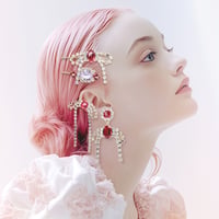 Bow Side Earring -AMOUR-