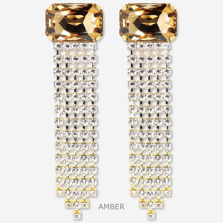 Hera Earrings -AMBER-