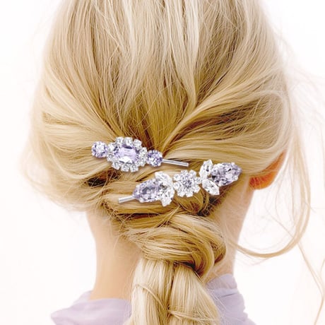 Classic Bijoux Hair-pin -CRYSTAL-