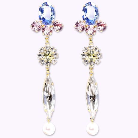 Drop Bijoux Earrings -SOLARIS-