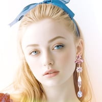 Drop Bijoux Earrings -APRICOT-