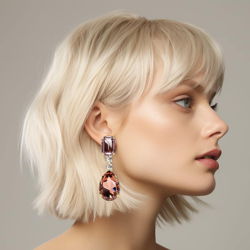 Nero Earrings | CITRON Bijoux online store