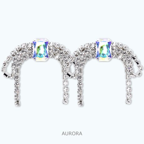 Oversized Bow Earrings -AURORA-