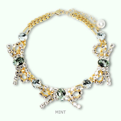 Bow Choker -MINT-